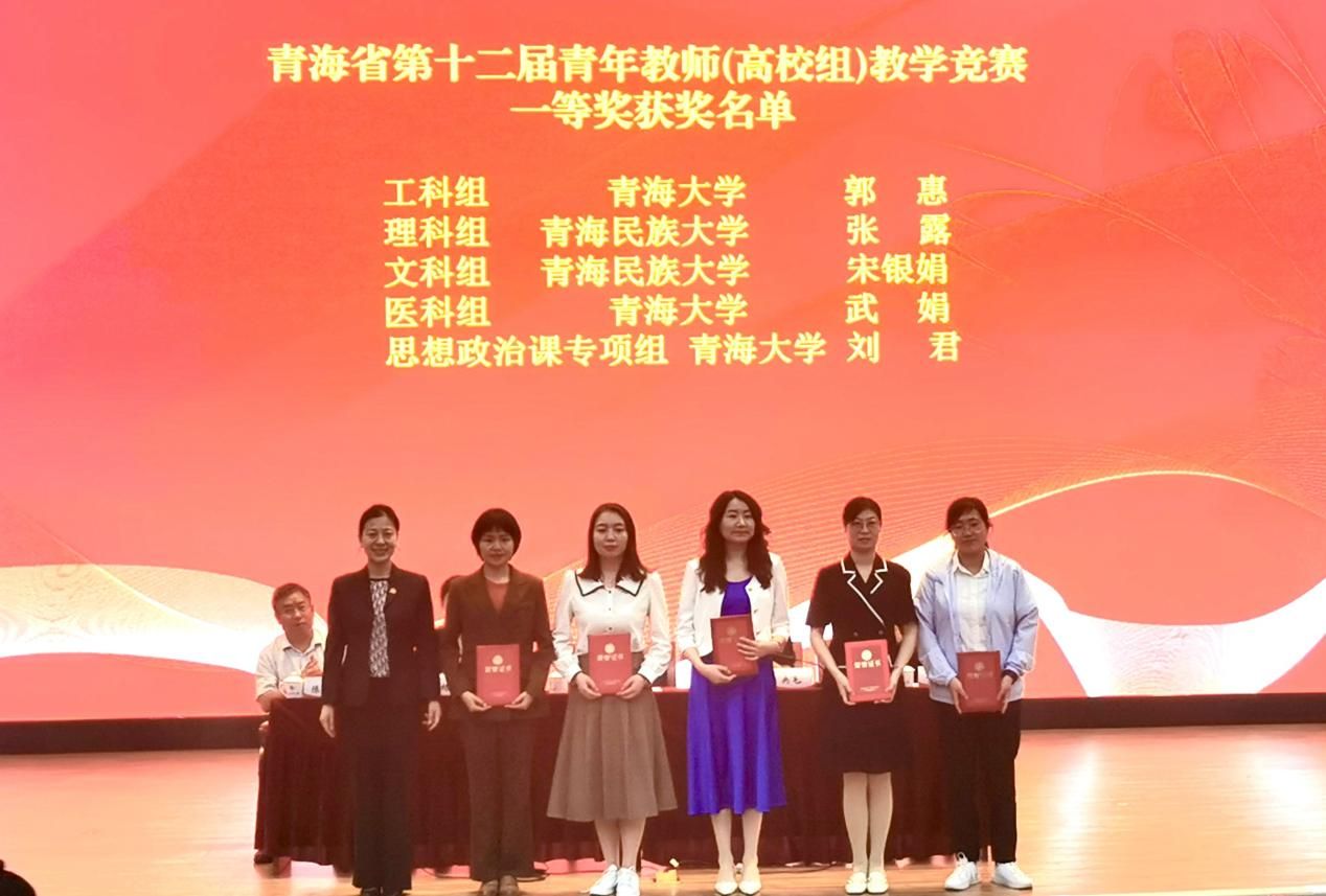 喜报——医学院教师在青海省第十二届青年教师(高校组)教学竞赛中取得佳绩